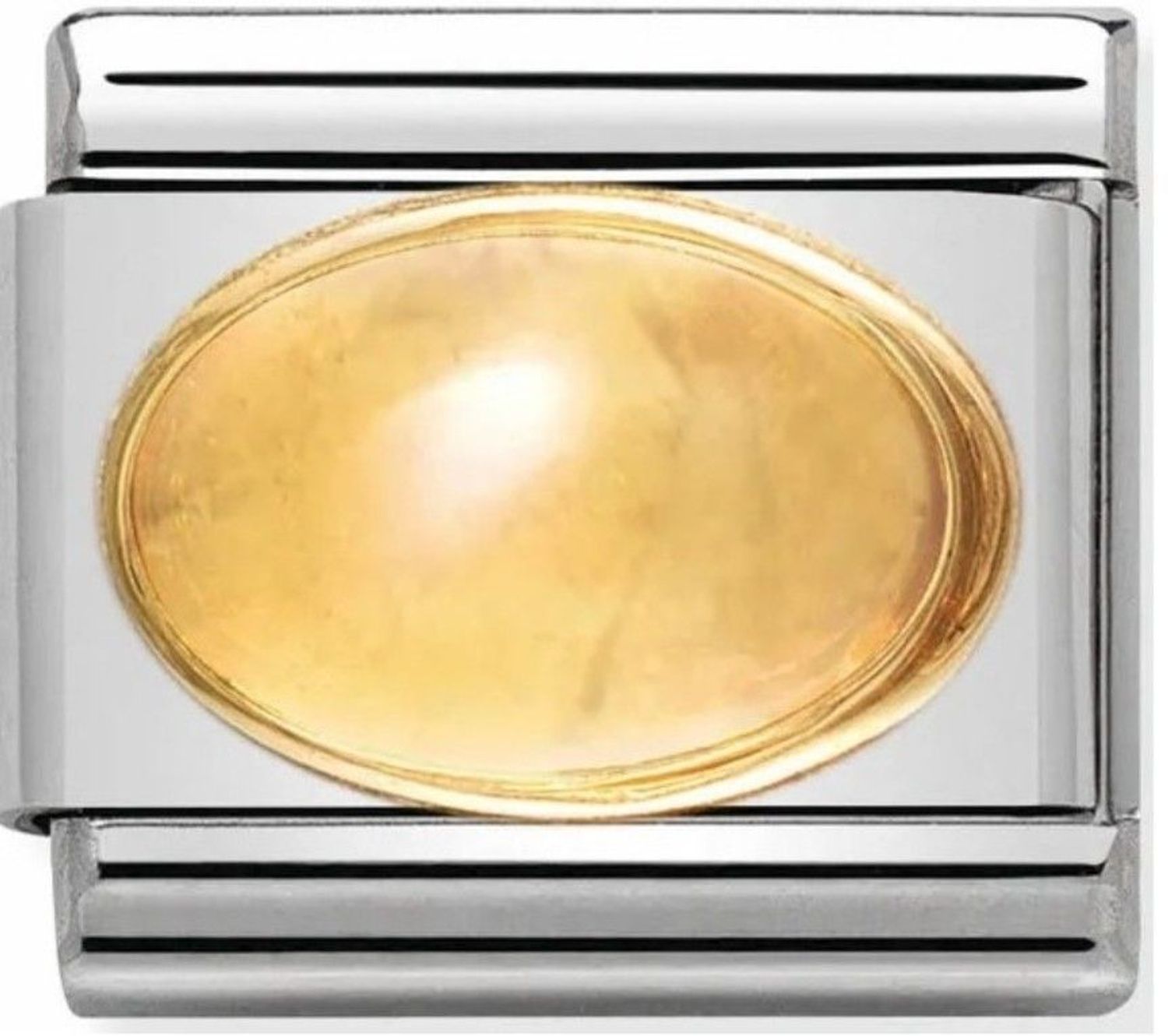 Charms Nomination Composable Classic 030504 07 –  Kamień Cytryn z 18K Złotem.jpg